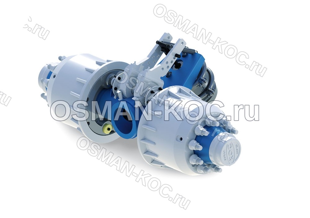 Маятниковая ось Lowbed Jumbo 16"