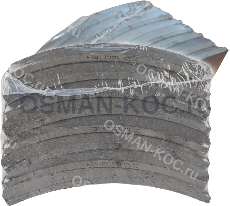 Накладка тормозная OSMAN KOÇ 420×220