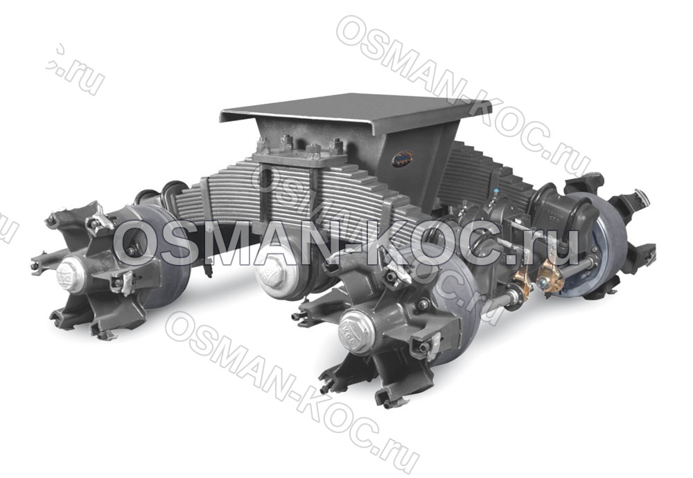 Ось W-Bogie Trilex 24"
