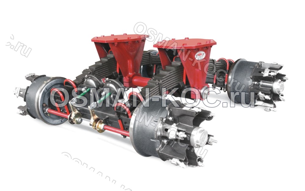 Ось W-Bogie Trilex 20", лёгкий тип